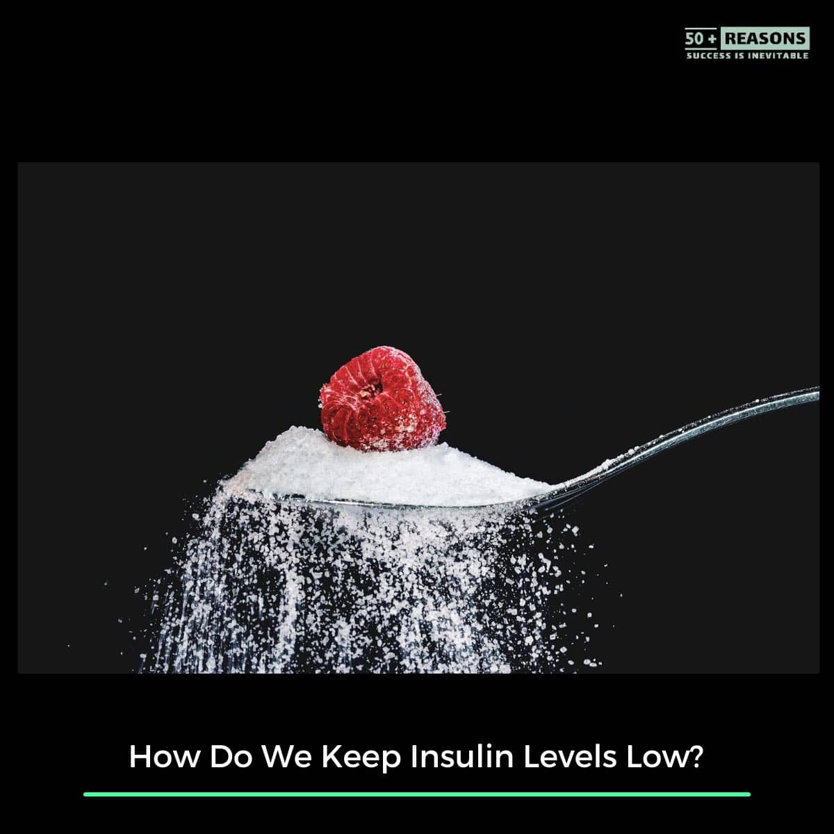 How Do We Keep Insulin Levels Low? A sugar free diet.